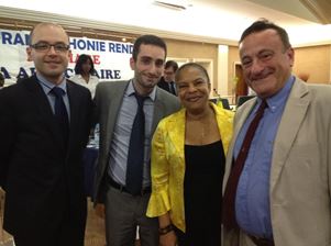 Gwendal Rouillard, Antoine Houlou-Garcia, Christiane Taubira, Alain Houlou