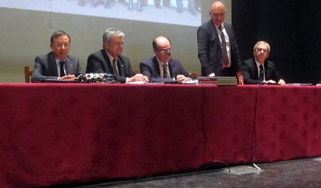 MM Polvent, Daems, Berthet, Jean-Pierre Parrache, Daniel Dumolard