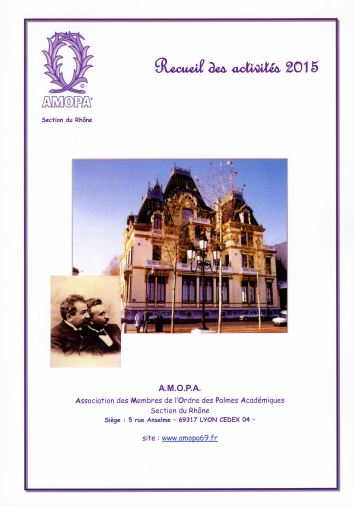 Recueil des activit�s 2015